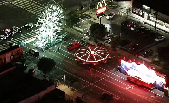 Fatal Stabbing at Kalwar City Carnival Sparks InvestigationNear Venice Boulevard image Credit By: NBC Los Angeles