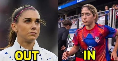 Why Alex Morgan was not selected for the USWNT in the Olympic Games