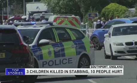 3 children dead in stabbing rampage at dance class in England; 10 others injured