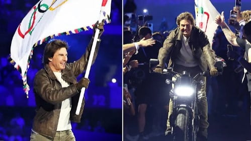 See Tom Cruise’s Epic Routine to Close Out the 2024 Paris Olympics